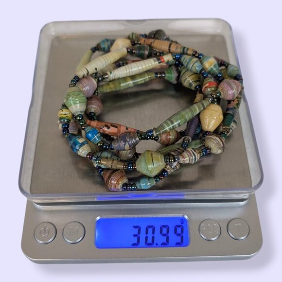 (2/$20) Long Rolled Wrapper Infinity Necklace - Picture 3 of 5